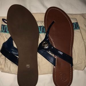 •Tory Burch• blue sandals